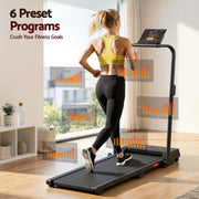 Everfit 3 in 1 Walking Pad Treadmill 12% Incline Under Desk Foldable Treadmills for Home Gym With 38cm Wide Belt APP Control