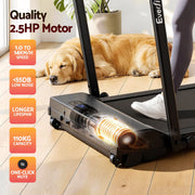 Everfit 3 in 1 Walking Pad Treadmill 12% Incline Under Desk Foldable Treadmills for Home Gym With 38cm Wide Belt APP Control