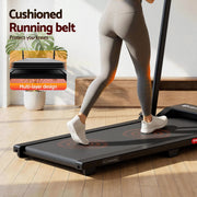 Everfit 3 in 1 Walking Pad Treadmill 12% Incline Under Desk Foldable Treadmills for Home Gym With 38cm Wide Belt APP Control