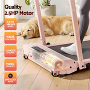 Everfit 3 in 1 Walking Pad Treadmill 12% Incline Under Desk Treadmills for Home Gym With 38cm Wide Belt APP TMILL-380H-2INC-PK