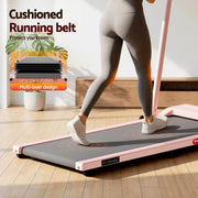 Everfit 3 in 1 Walking Pad Treadmill 12% Incline Under Desk Treadmills for Home Gym With 38cm Wide Belt APP TMILL-380H-2INC-PK