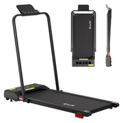 Everfit Treadmill Electric Walking Pad Incline Under Desk 380mm Black