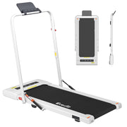 Everfit Treadmill Electric Walking Pad Under Desk Home Gym Fitness 400mm White