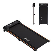 Everfit 3 in 1 Walking Pad Treadmill 12% Incline Under Desk Treadmills for Home Gym With 40cm Wide Belt Black