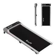 Everfit 3 in 1 Walking Pad Treadmill 12% Incline Under Desk Treadmills for Home Gym With 40cm Wide Belt Sliver