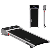 Everfit 3 in 1 Walking Pad Treadmill 20% Auto Incline Under Desk Treadmills for Home Gym With 40cm Wide Belt Sliver