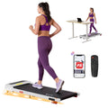 Everfit 3 in 1 Treadmill Electric Walking Pad with Incline Under Desk Home Gym White