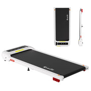 Everfit 3 in 1 Treadmill Electric Walking Pad with Incline Under Desk Home Gym White