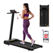 Everfit Walking Pad Treadmill 2 in 1 Foldable for Home Gym 40cm Wide Belt 12 Programs with App TMILL-400-TH-BK