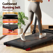 Everfit 3 in1 Treadmill Electric Walking Pad with Incline Foldable for Home Gym Black TMILL-400H-INC-BK