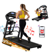 Everfit Treadmill Electric Home Gym Fitness Exercise Machine w/ Massager 480mm TMILL-480-M16-MSG