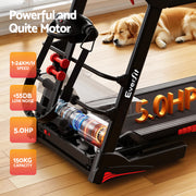 Everfit Treadmill Electric Home Gym Fitness Exercise Machine w/ Massager 480mm TMILL-480-M16-MSG