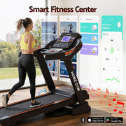 Everfit Treadmill Electric Auto Incline Home Gym Fitness Exercise Machine 490mm