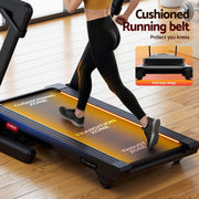 Everfit 500mm Wide Belt Treadmill 30% Auto Incline Foldable Treadmills for Home with LED Lights TMILL-500-AUTO