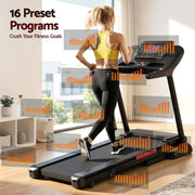 Everfit Treadmill Electric Auto Incline Home Gym Fitness Exercise Machine 520mm