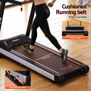 Everfit Treadmill Electric Auto Incline Home Gym Fitness Exercise Machine 450mm