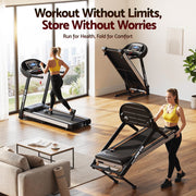 Everfit Treadmill Electric Auto Incline Home Gym Fitness Exercise Machine 450mm