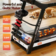 Everfit Treadmill Electric Home Gym Fitness Exercise Machine w/ Massager 450mm TMILL-CHI-450-MSG
