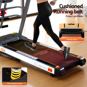 Everfit Treadmill Electric Home Gym Fitness Exercise Machine w/ Massager 450mm TMILL-CHI-450-MSG