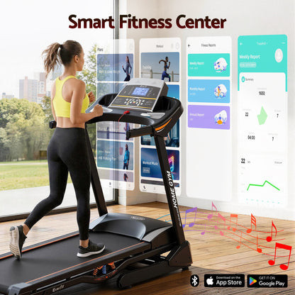 Everfit Treadmill Electric Auto Incline Home Gym Fitness Exercise Machine 480mm TMILL-CHI-480-AUTO