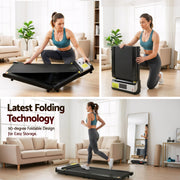 Everfit Treadmill Electric Walking Pad Under Desk Home Gym Fitness Foldable Belt TMILL-K-YG400-PAD