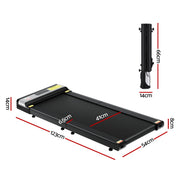 Everfit Treadmill Electric Walking Pad Under Desk Home Gym Fitness Foldable Belt TMILL-K-YG400-PAD