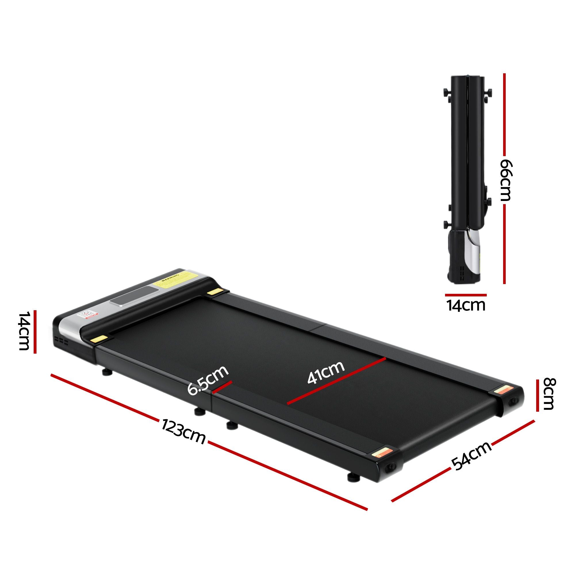 Everfit Treadmill Electric Walking Pad Under Desk Home Gym Fitness Foldable Belt TMILL-K-YG400-PAD