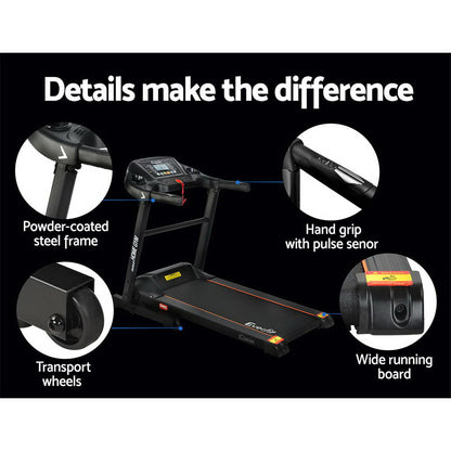 Everfit Treadmill Electric Home Gym Fitness Exercise Machine Foldable 400mm TMILL-MIG41-SIM