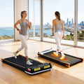 Everfit 2 Side Walking Pad Treadmill with Massage Function Fitness 380mm Black TMILL-TD38-DBL-PAD