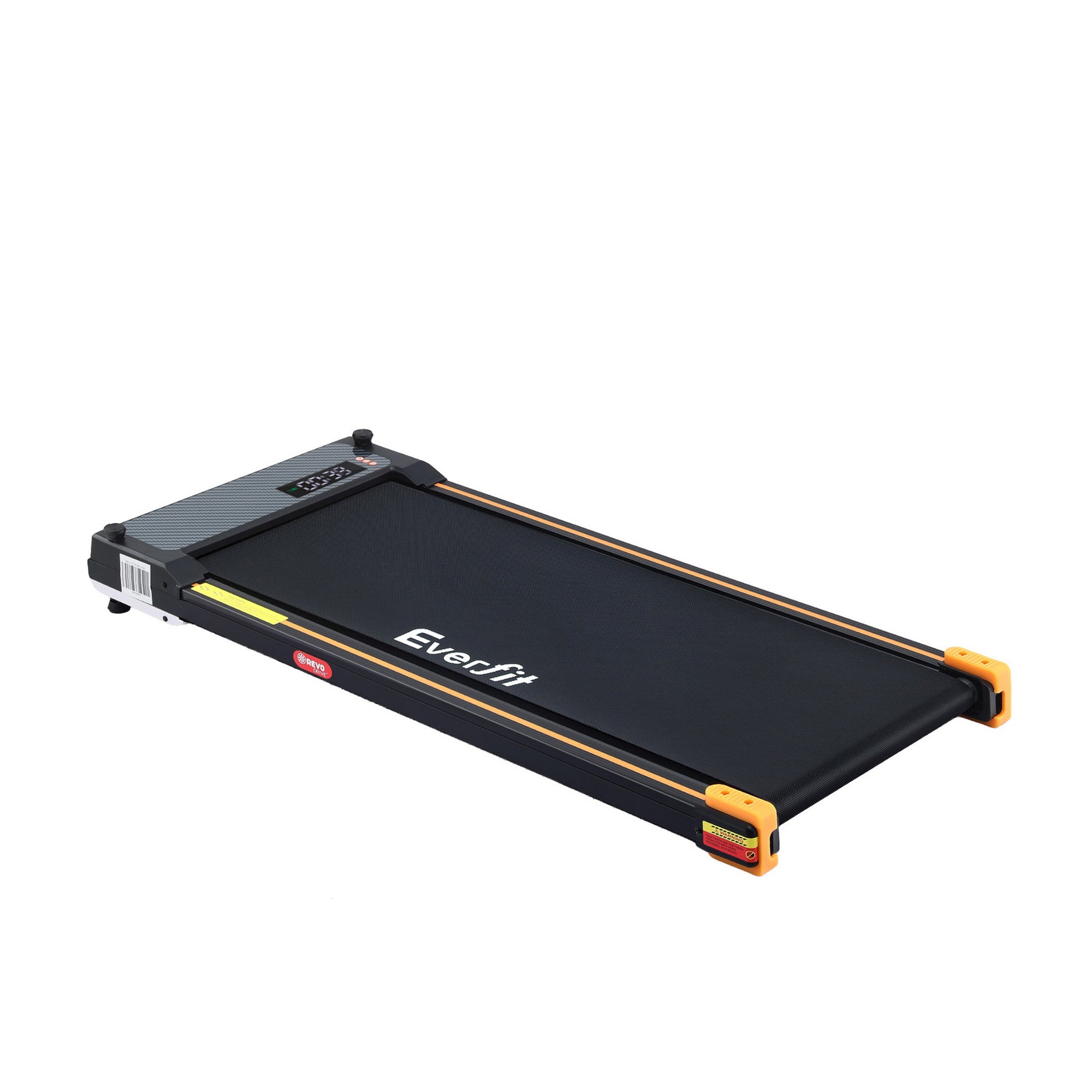 Everfit 2 Side Walking Pad Treadmill with Massage Function Fitness 380mm Black TMILL-TD38-DBL-PAD