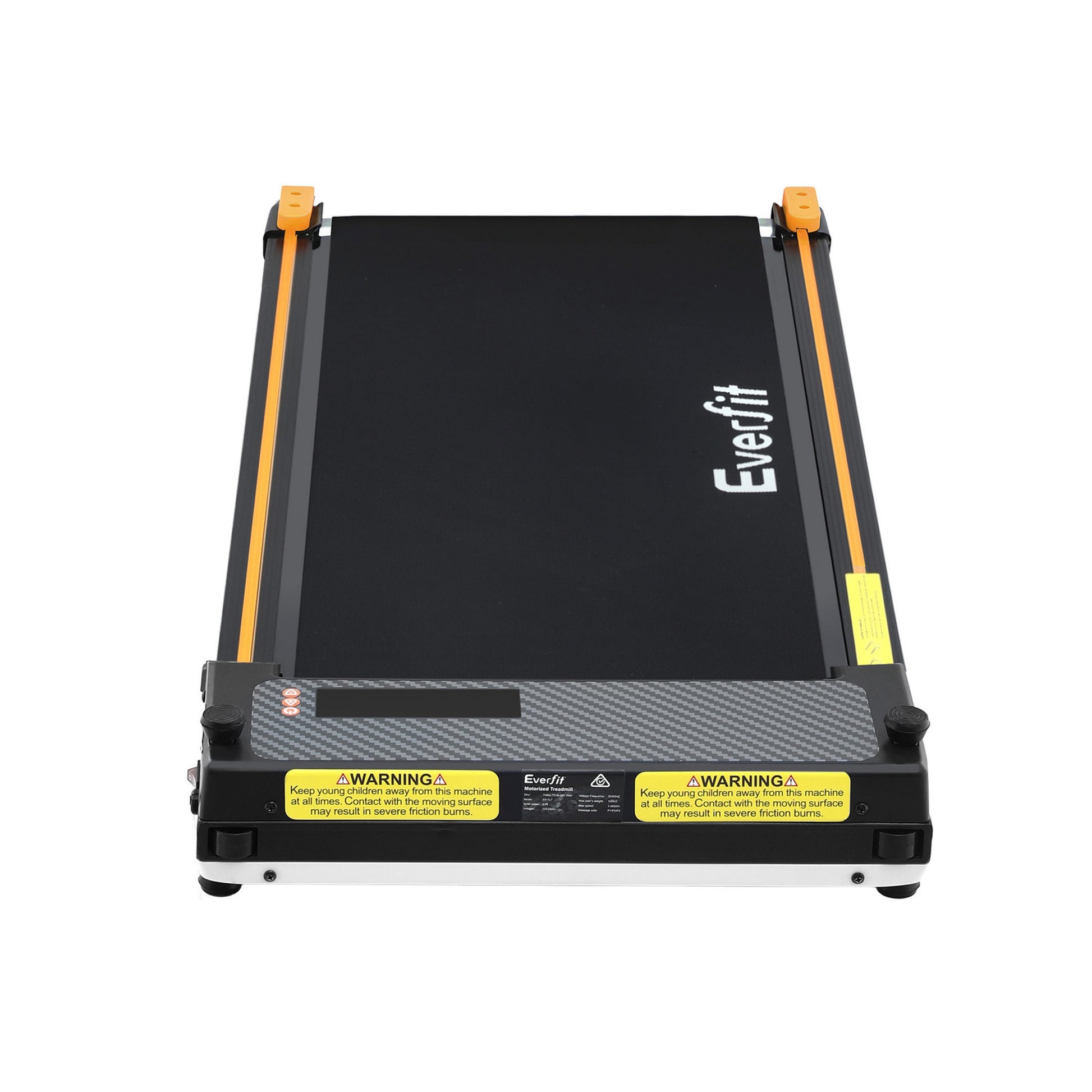 Everfit 2 Side Walking Pad Treadmill with Massage Function Fitness 380mm Black TMILL-TD38-DBL-PAD