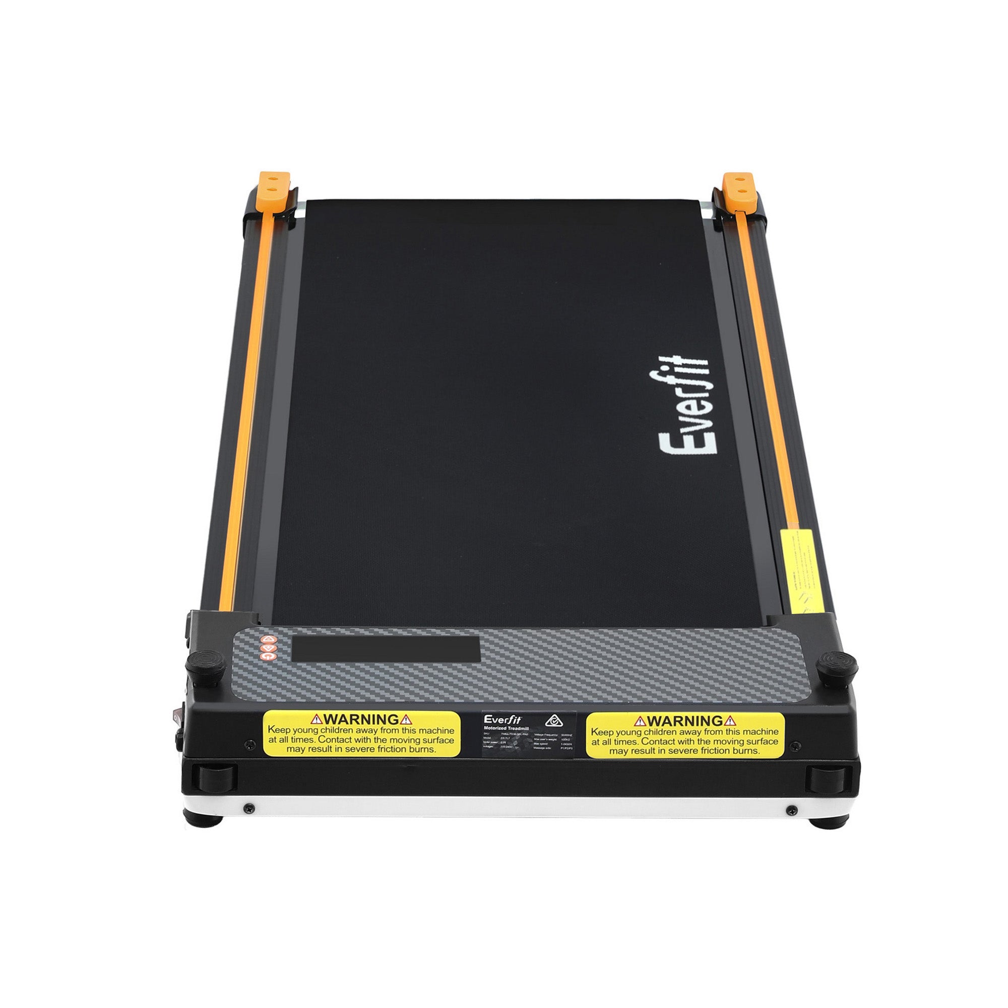 Everfit 2 Side Walking Pad Treadmill with Massage Function Fitness 380mm Black TMILL-TD38-DBL-PAD