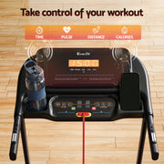 Everfit Treadmill Electric Home Gym Fitness Exercise Equipment Incline 390mm