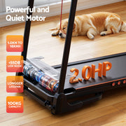 Everfit Treadmill Electric Home Gym Fitness Exercise Equipment Incline 390mm