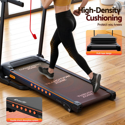 Everfit Treadmill Electric Home Gym Fitness Exercise Equipment Incline 390mm TMILL-TITAN39-SIM