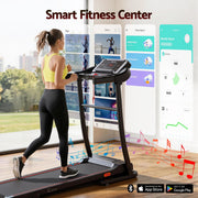Everfit Treadmill Electric Home Gym Fitness Exercise Machine Incline 400mm TMILL-TITAN40-8000-BK