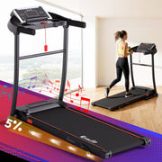Everfit Treadmill Electric Home Gym Fitness Exercise Machine Incline 400mm TMILL-TITAN40-8000-BK