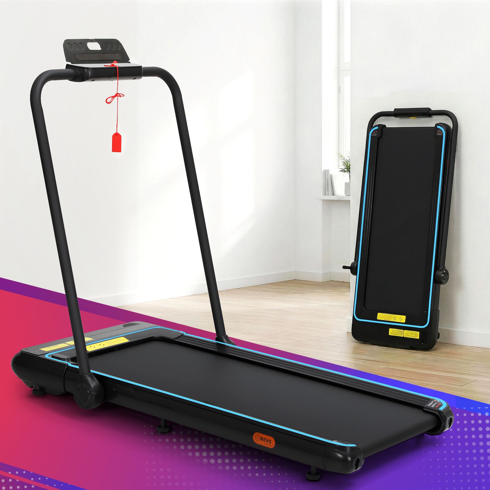 Everfit Treadmill Electric Walking Pad Under Desk Home Gym Fitness 420mm Remote TMILL-TITAN42-PAD