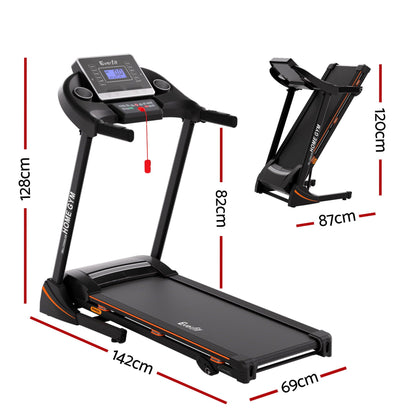 Everfit Treadmill Electric Home Gym Fitness Exercise Machine Hydraulic 420mm TMILL-TITAN42-SIM