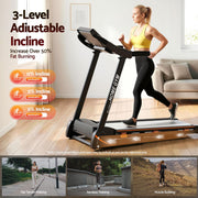 Everfit Treadmill Electric Home Gym Fitness Exercise Machine Hydraulic 420mm TMILL-TITAN42-SIM