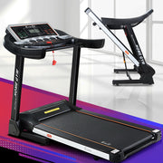 Everfit Treadmill Electric Auto Level Incline Home Gym Fitness Exercise 450mm TMILL-TITAN45-AUTO