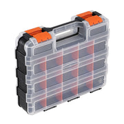 Giantz Double Sided Tool Box Organizer with 34 Compartment Small Parts Storage TO-SCREW-1T-OR