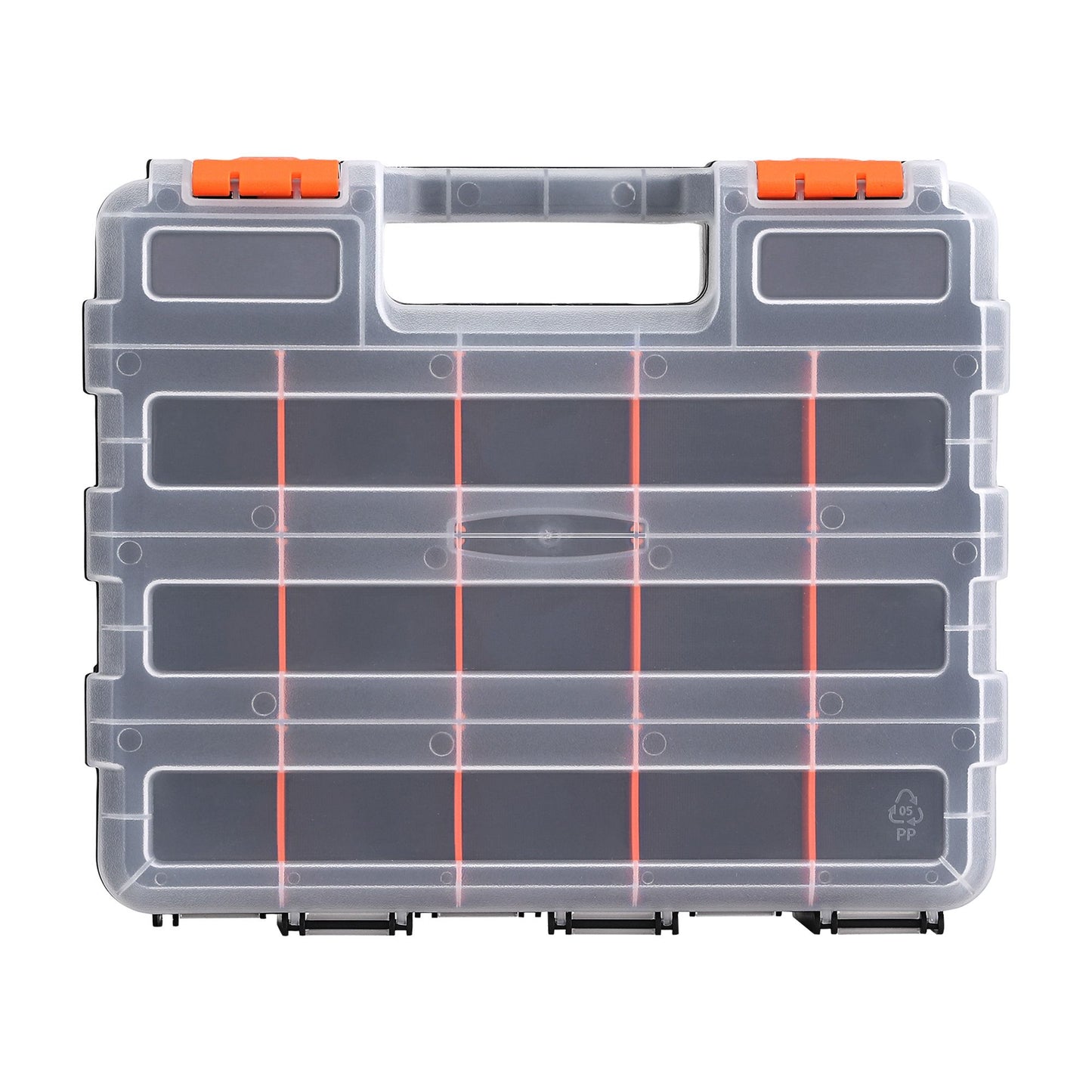 Giantz Double Sided Tool Box Organizer with 34 Compartment Small Parts Storage TO-SCREW-1T-OR