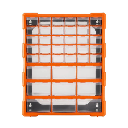 Giantz 39-Drawer Tool Storage Cabinet Anti-Drop Hardware Organizer TO-SCREW-39BIN-OR