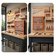 Giantz 39-Drawer Tool Storage Cabinet Anti-Drop Hardware Organizer TO-SCREW-39BIN-OR