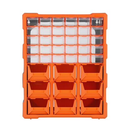 Giantz Tool Organizer 39-Drawer Hardware Cabinet Screw Storage Box Anti-Drop TO-SCREW-39DW-OR