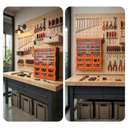 Giantz Tool Organizer 39-Drawer Hardware Cabinet Screw Storage Box Anti-Drop TO-SCREW-39DW-OR