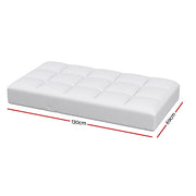 Giselle Bedding Baby Cot Pillowtop Mattress Topper 750GSM Bamboo Cooling Pad for Temperature Regulation, TOPPER-BAM-COT-WH