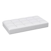 Giselle Bedding Baby Cot Pillowtop Mattress Topper 750GSM Bamboo Cooling Pad for Temperature Regulation, TOPPER-BAM-COT-WH