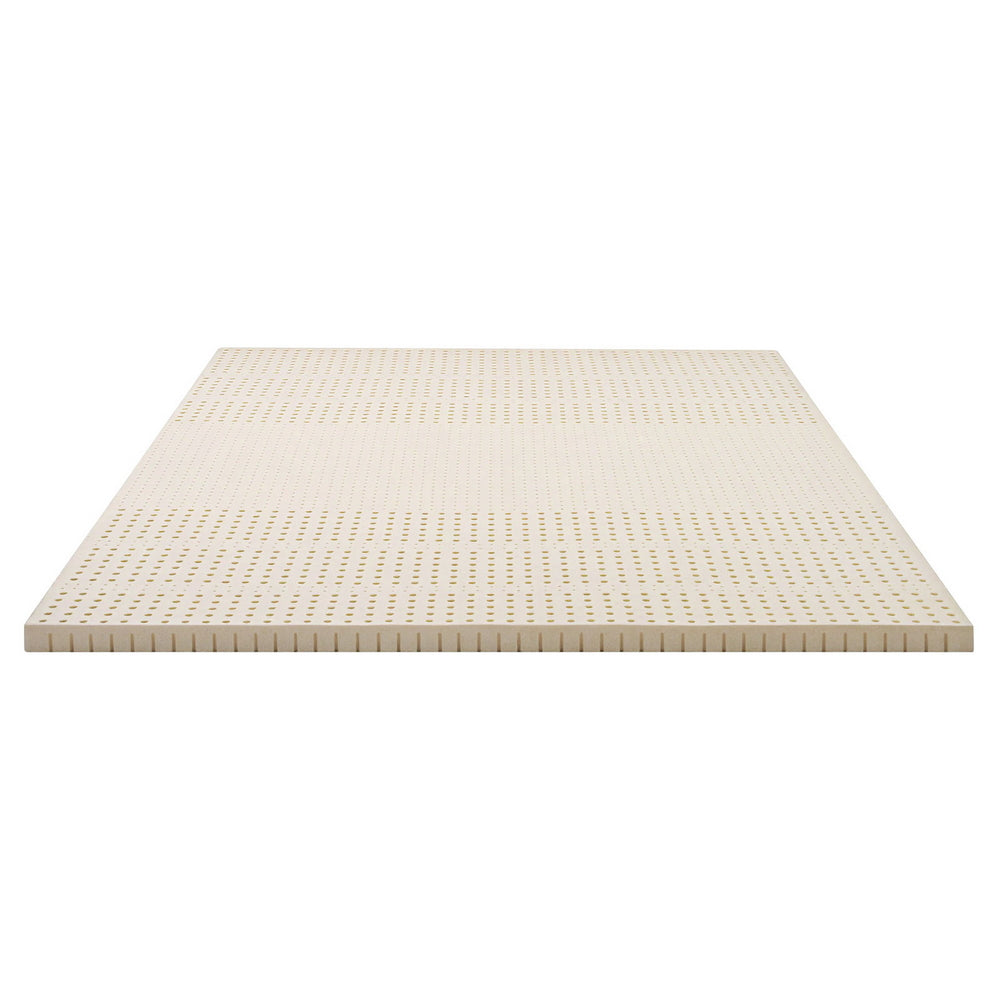 Giselle Bedding Latex Mattress Topper, 5cm Thick Cooling Bed Pad for Side Sleepers Pain Relief, 7 Zone TOPPER-LT-K-5